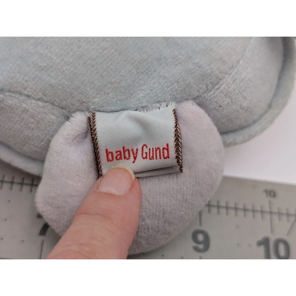 Baby Gund Rainbow Racer Turtle Plush 5696 Pastel Stuffed Animal Toy‎